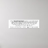 District of Columbia/Heller, 554 U.S. 570 2008 Canvas Afdruk (Voorkant)