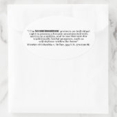 District of Columbia/Heller, 554 U.S. 570 2008 Ovale Sticker (Tas)