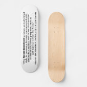 District of Columbia/Heller, 554 U.S. 570 2008 Skateboard (Voorkant)