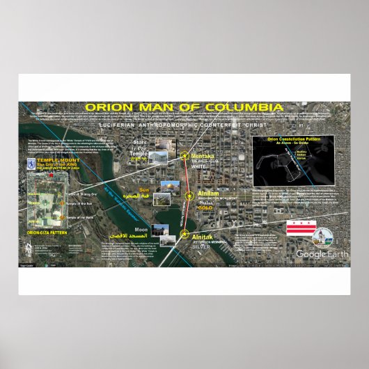 District of Columbia - Masonic Man 3 Poster (Voorkant)