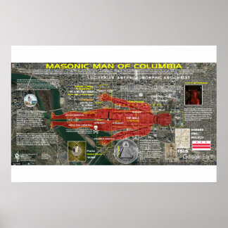 District of Columbia - Vrijmetselaars Man 1 Poster