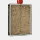 district Pendleton, South Carolina Metalen Ornament (Rechts)