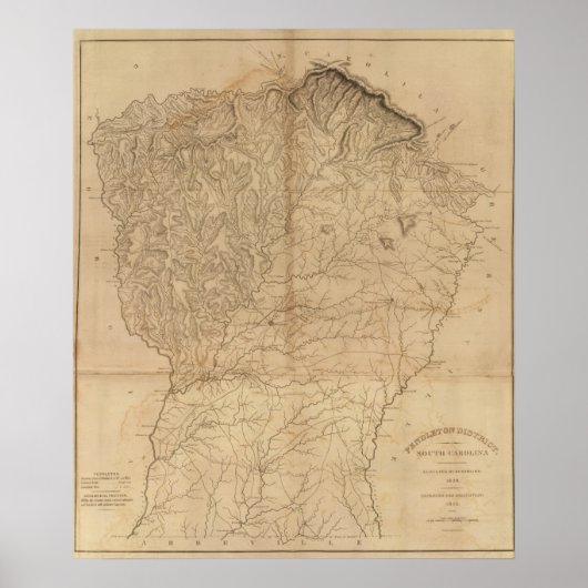 district Pendleton, South Carolina Poster (Voorkant)