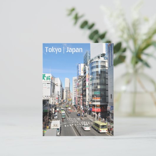 district Shinjuku in Tokio, Japan Briefkaart (Staand voorkant)