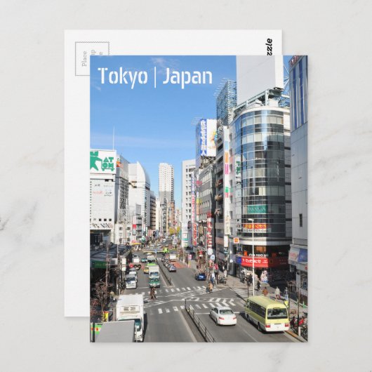 district Shinjuku in Tokio, Japan Briefkaart (Voorkant / Achterkant)