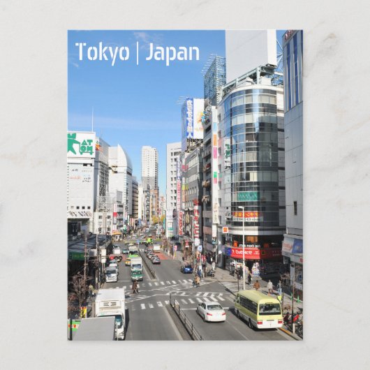 district Shinjuku in Tokio, Japan Briefkaart (Voorkant)