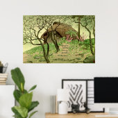 district Suenaga in Rain Kasamatsu Shiro 1939 Poster (Thuiskantoor)