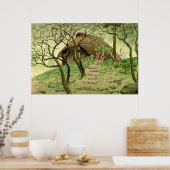 district Suenaga in Rain Kasamatsu Shiro 1939 Poster (Keuken)