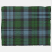 district Sutherland Tartan. Fleece Deken (Voorkant (Horizontaal))