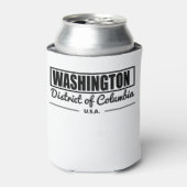 District Washington of Columbia Blikjeskoeler (Blikje Voorkant)