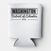 District Washington of Columbia Blikjeskoeler (Voorkant)