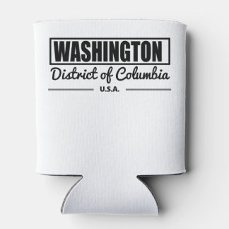 District Washington of Columbia Blikjeskoeler