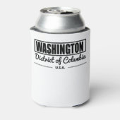 District Washington of Columbia Blikjeskoeler (Blikje Achterkant)