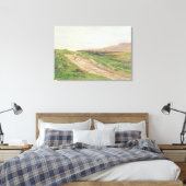 Districtmeer Canvas Afdruk (Insitu (Slaapkamer))