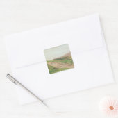 Districtmeer Vierkante Sticker (Envelop)