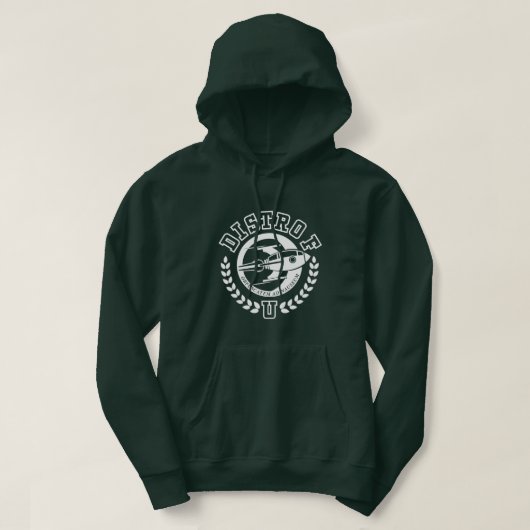 Distro Foxtrot Universiteit Hoodie (Design voorkant)