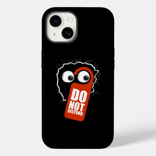 Disturb.b. Case-Mate iPhone Case (Achterkant)