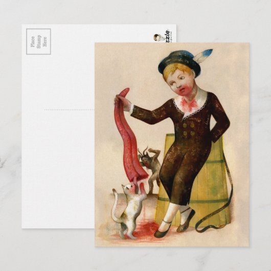  Disturbing Krampus Briefkaart (Voorkant / Achterkant)