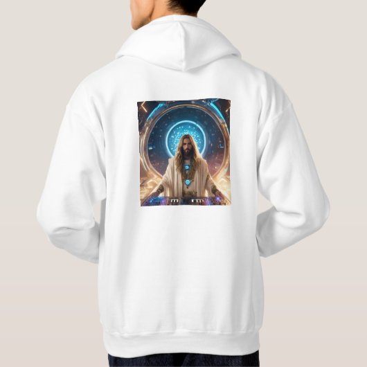 Dit afbeelding lijkt een combinatie van elementen hoodie (Achterkant)