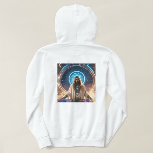 Dit afbeelding lijkt een combinatie van elementen hoodie (Design achterkant)