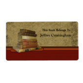 Dit Antiek boek is van jou Etiket (Voorkant)