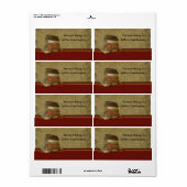 Dit Antiek boek is van jou Etiket (Full Sheet)