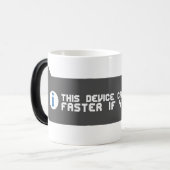 Dit apparaat magische mok (Voorkant links)