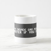 Dit apparaat magische mok (Center)