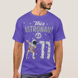 Dit Astronaut is 11 Dabbing Astronaut 11th Birthd T-shirt