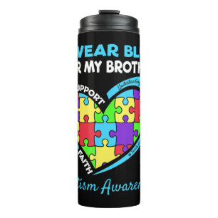Dit Autism Awareness-ontwerp is bedoeld voor diege Thermosbeker