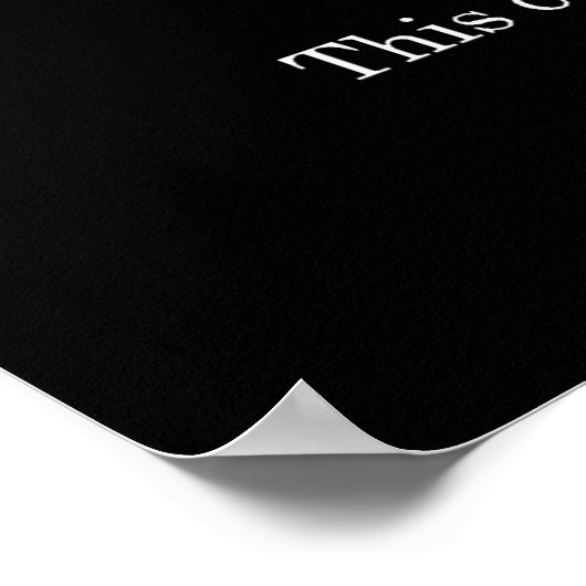 Dit bedrijf moet veel toiletpapier gebruiken [XL] Poster (Hoek)