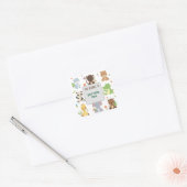 Dit behoort aan vierkante sticker (Envelop)