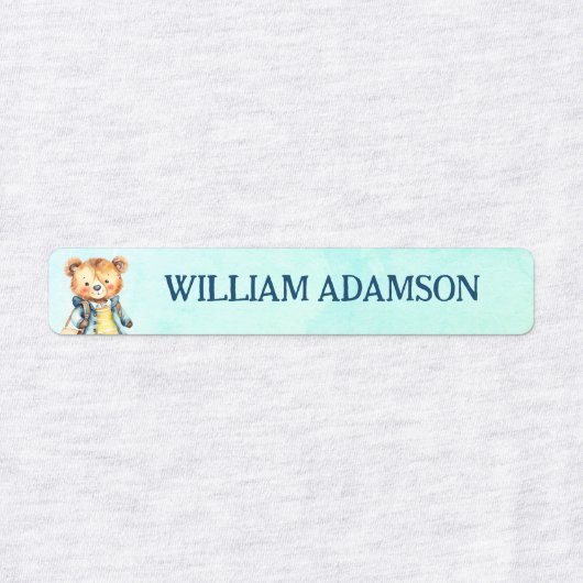 Dit behoort tot de eerste klas schattige teddy labels (Design 1)