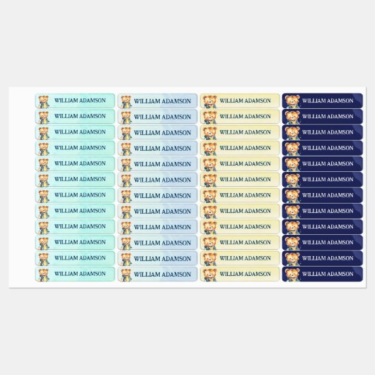 Dit behoort tot de eerste klas schattige teddy labels (Vel)