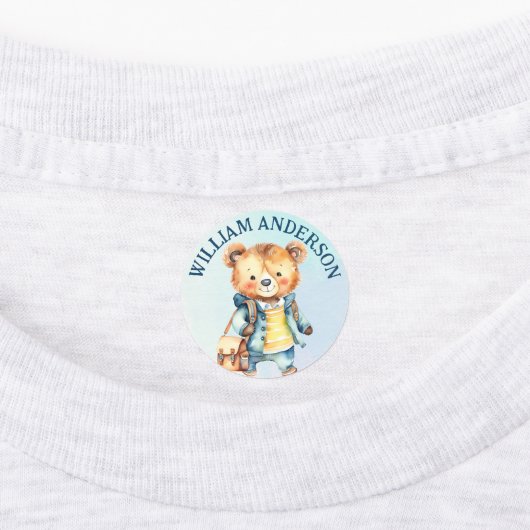 Dit behoort tot de eerste klas schattige teddy labels (Aangebracht)