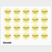 DIT BEHOORT TOT DE Kute Doodle Flower Stickers (Vel)