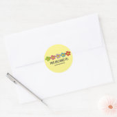 DIT BEHOORT TOT DE Kute Doodle Flower Stickers (Envelop)