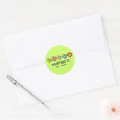 DIT BEHOORT TOT DE Kute Doodle Flower Stickers (Envelop)