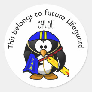 Dit behoort tot de toekomstige Lifeguard Ronde Sticker