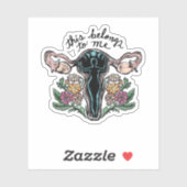 Dit behoort tot mij sticker (Vel)