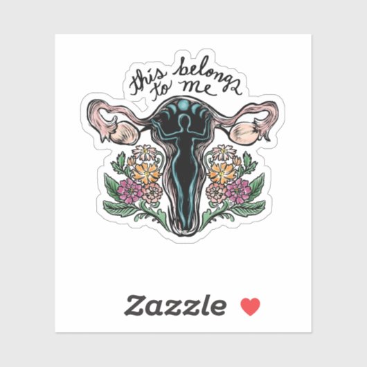 Dit behoort tot mij sticker (Vel)