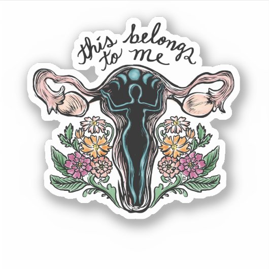 Dit behoort tot mij sticker (Voorkant)