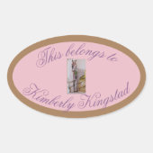 dit behoort tot ovale sticker (Voorkant)