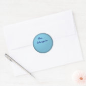 dit behoort tot ronde sticker (Envelop)