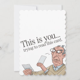 Dit Ben Jij Die Deze Kaart Leest Funny Vader