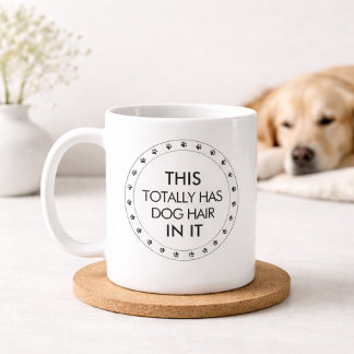 Dit Bevat Zeker Hondshaar Grappige Hond Liefhebber Koffiemok