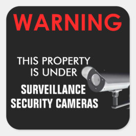 DIT BEZIT IS ONDER TOEZICHTHOUDENDE STICKER