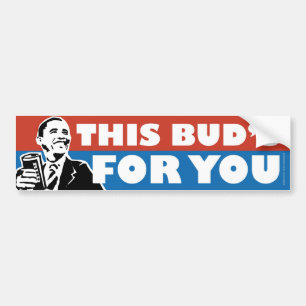 Dit biedt je Obama-Bumpersticker Bumpersticker