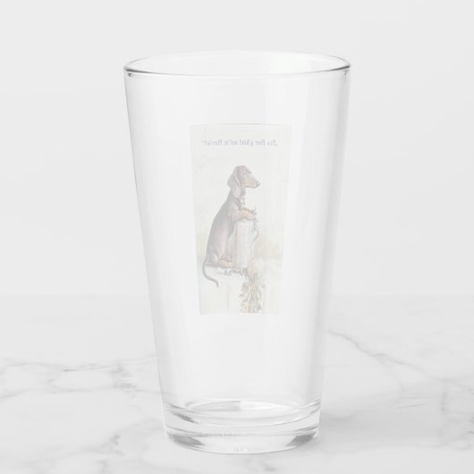 Dit bier is van mijn meester! glas (Achterkant)