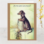 Dit bier is van mijn meester! kaart (Gele Bloem)